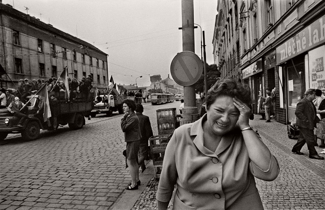 CZECHOSLOVAKIA. Prague. August 1968. Invasion by Warsaw Pact troops.