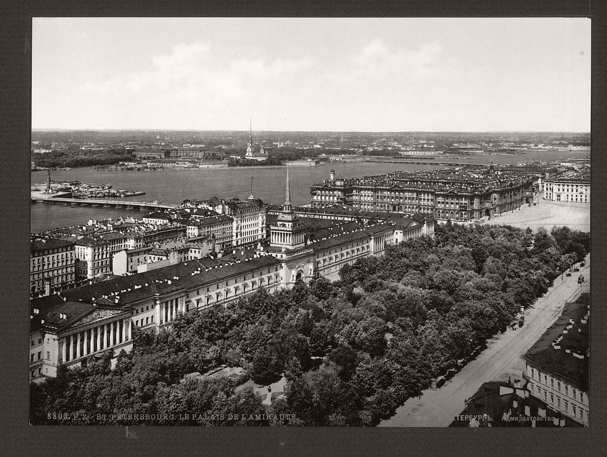 Historic Bandw Photos Of St Petersburg Russia In The 19th Century