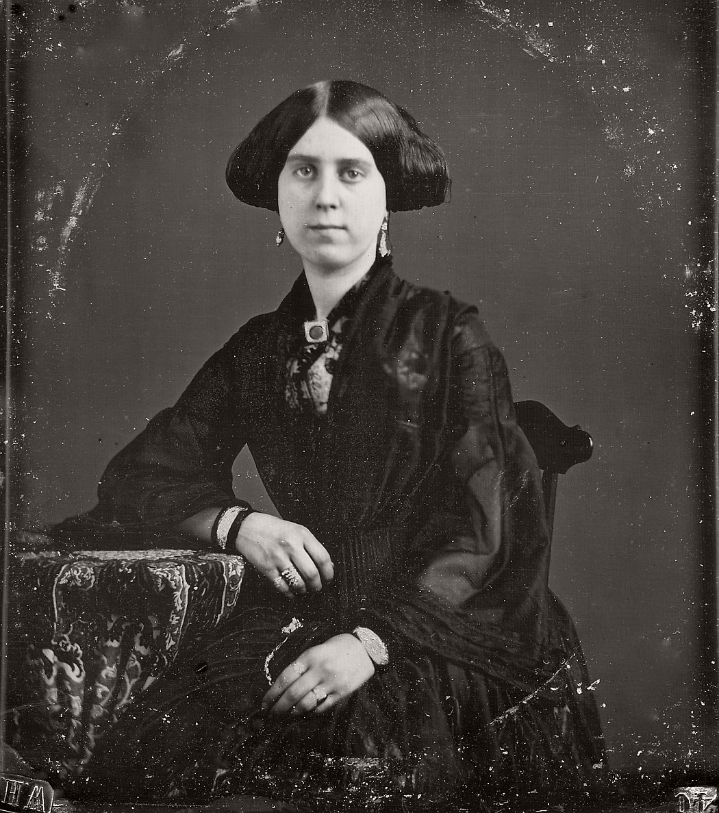 Vintage Daguerreotypes Of Widows In Mourning Victorian Era 1800s 