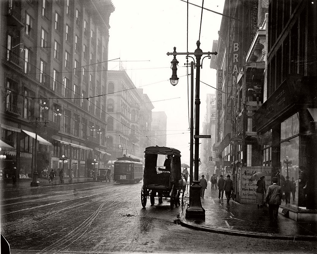 Vintage: St. Louis Streets (circa 1900) | MONOVISIONS