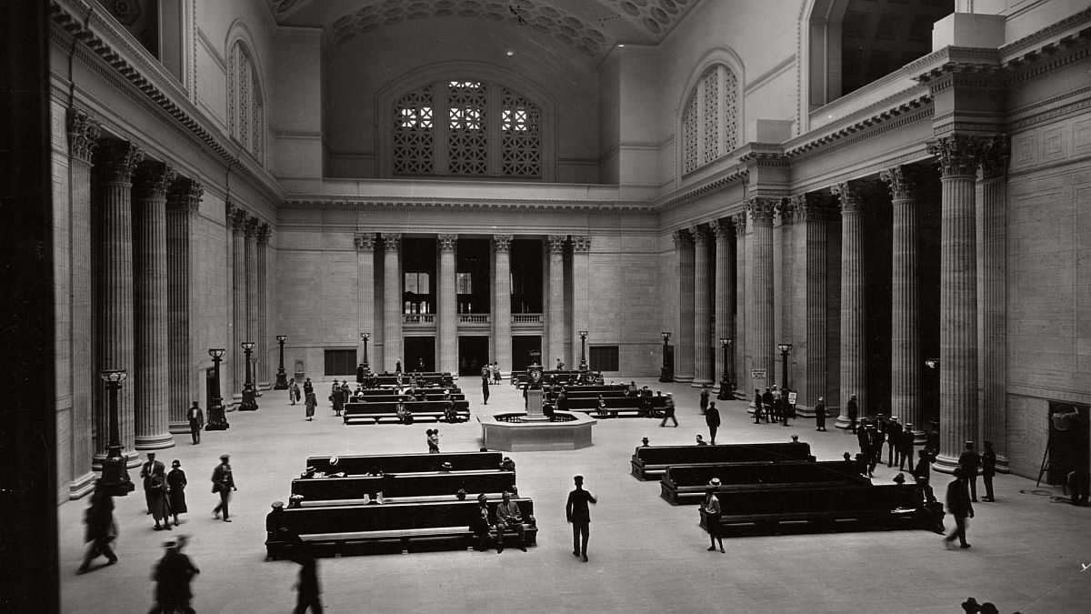 Chicago's Union Station in 1925