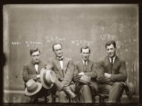 40 Glass Plate Mugshots from the 1920s