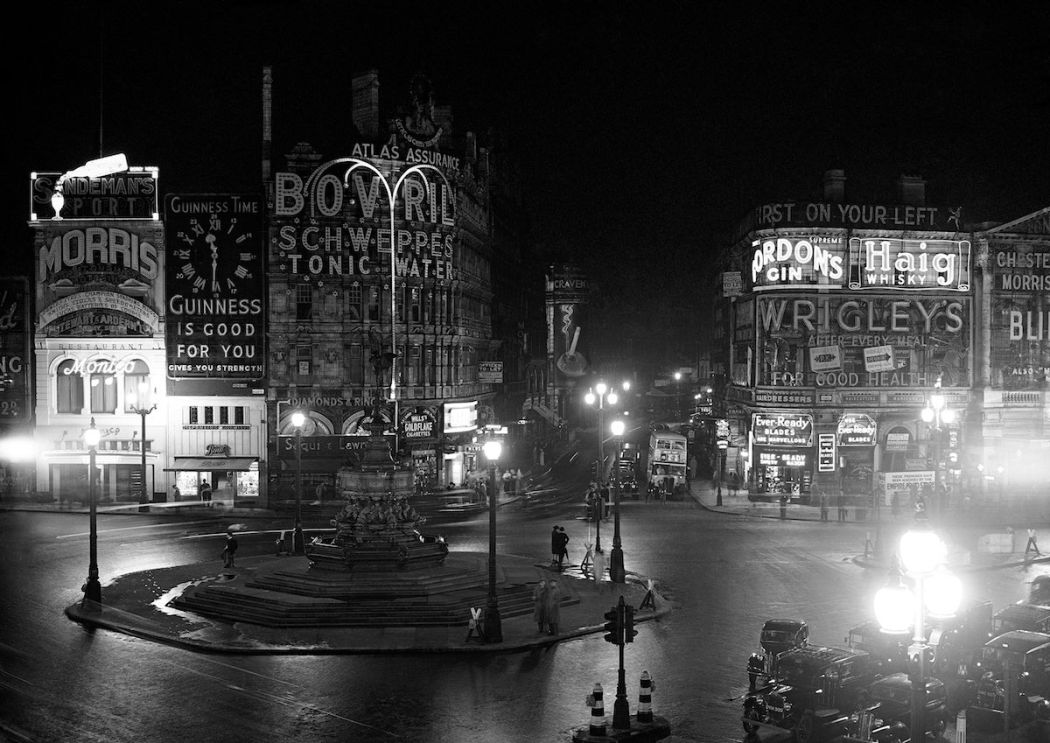 London Night View Before Great Black-out