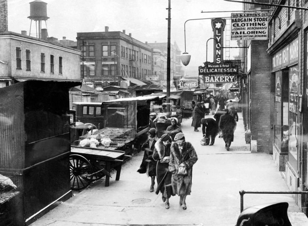 Vintage: Open-air bazaar in Chicago | MONOVISIONS - Black & White ...