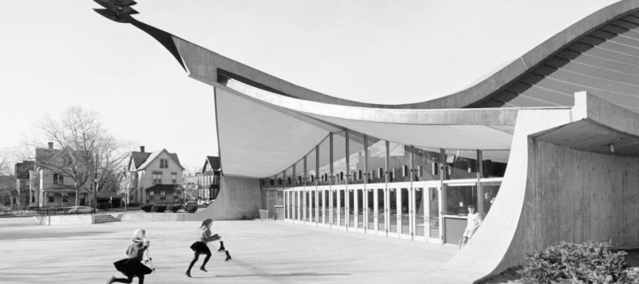 Neofuturistic architecture of Eero Saarinen (1950s and 60s)