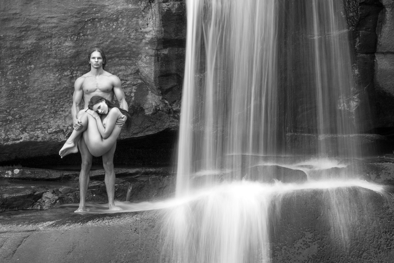 Waterfall Affair © Bruno Birkhofer - Nude Discovery of the Year 2014, 1st place Winner in Nude, Amateur