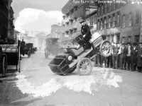 Roy Repp and his Stunt Car