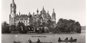 Vintage Black and White photos of German Castles