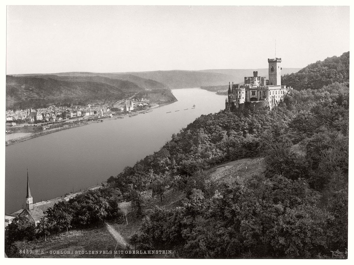 historic-bw-photo-german-Stolzenfels-Castle-15