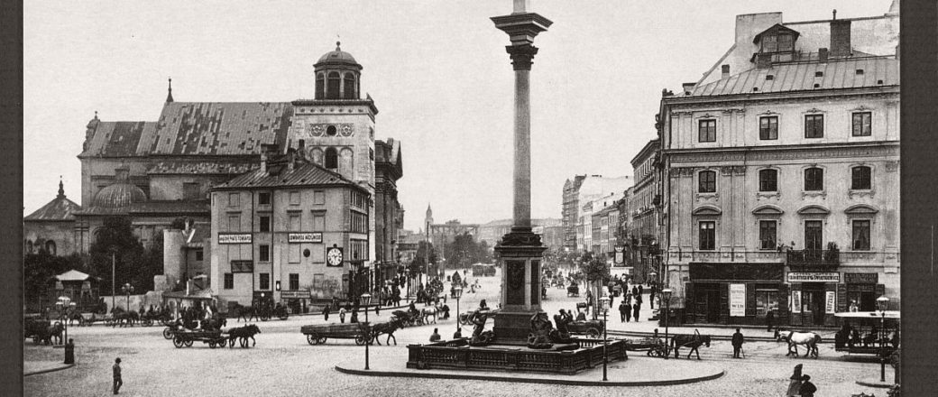Historic B&W photos of Warsaw under Russian Partition in the 19th century