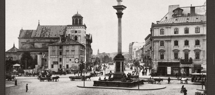 Historic B&W photos of Warsaw under Russian Partition in the 19th century