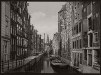 Historic B&W photos of Amsterdam, Holland in the 19th Century
