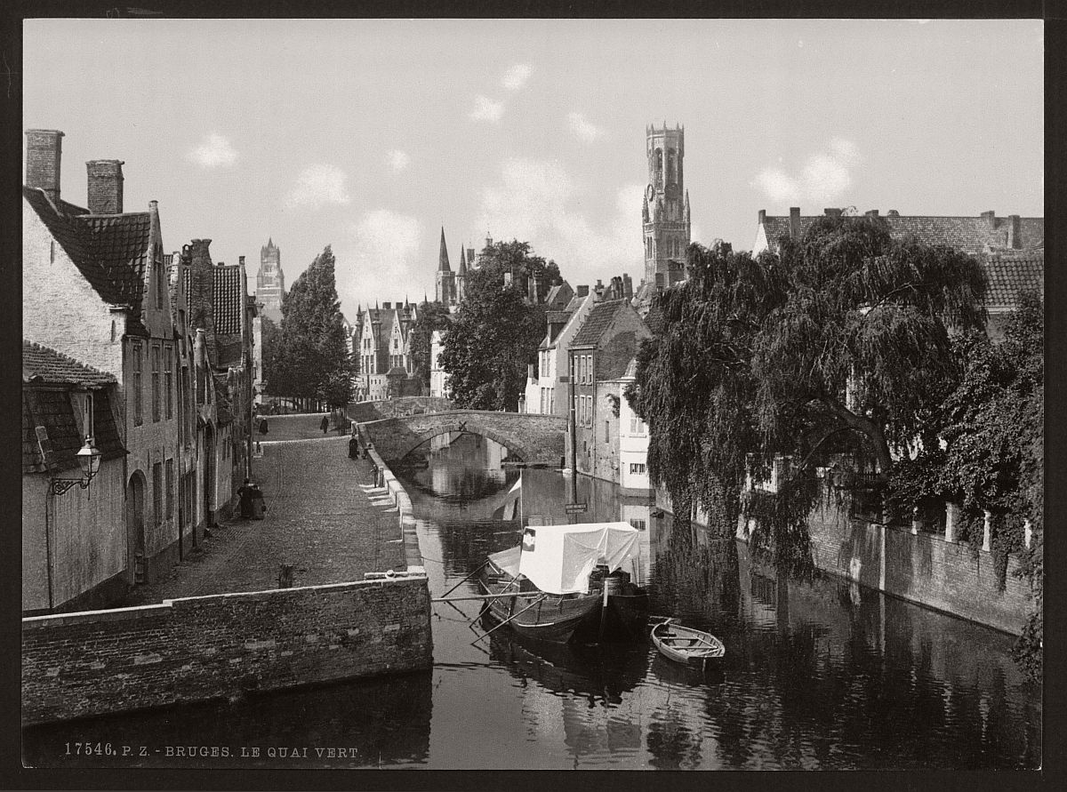 historic-bw-photos-of-bruges-belgium-in-19th-century-09