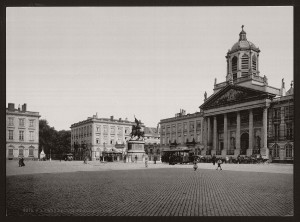 Historic B&W photos of Brussels, Belgium in the 19th Century ...