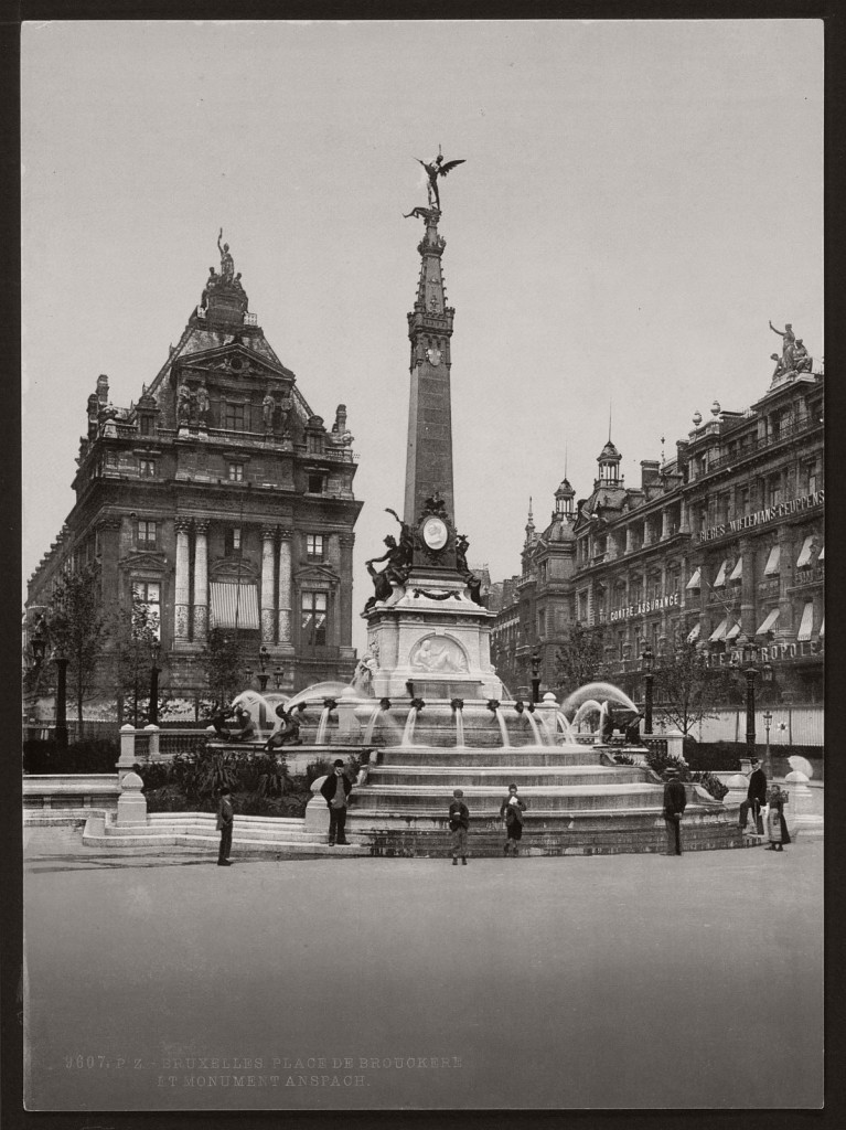 Historic B&W photos of Brussels, Belgium in the 19th Century ...