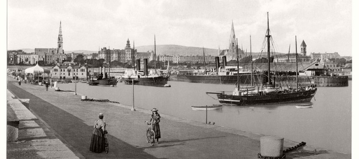 Historic B&W photos of Dublin, Ireland (19th century)