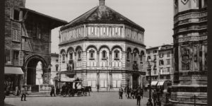 Historic B&W photos of Florence, Italy in the 19th Century