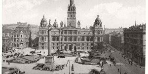 Historic B&W photos of Glasgow, Scotland (19th century)