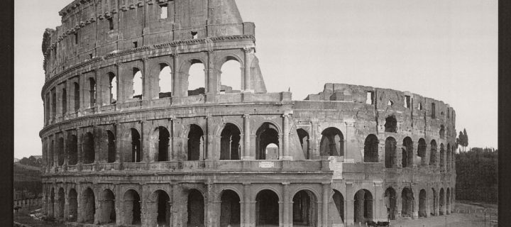 Historic B&W photos of Rome, Italy (19th Century)