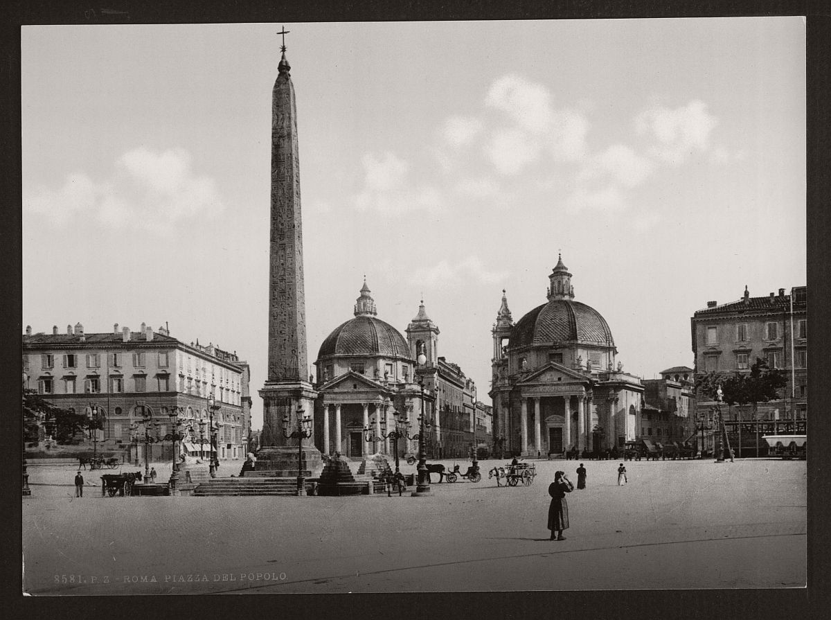 Historic B&W photos of Rome, Italy (19th Century) | MONOVISIONS