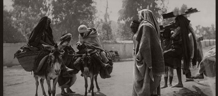 Historic B&W photos of Tunis, Tunisia, late 19th Century