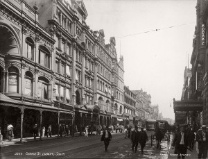 Vintage Glass Plate images of Streets from Sydney City (1900s ...