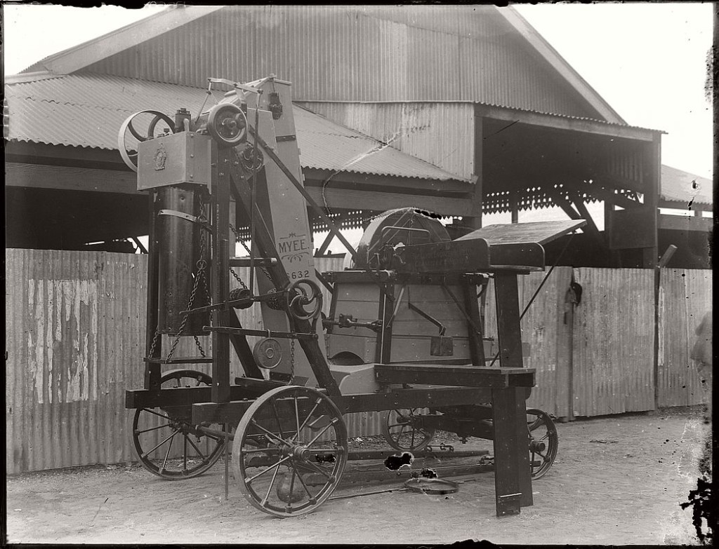 Vintage Glass Plate negatives of workers and the machinery they ...