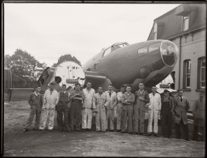 Vintage Glass Plate negatives of workers and the machinery they ...