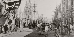 Historic photos of City Life and Streets of Dandong, China (1920s)