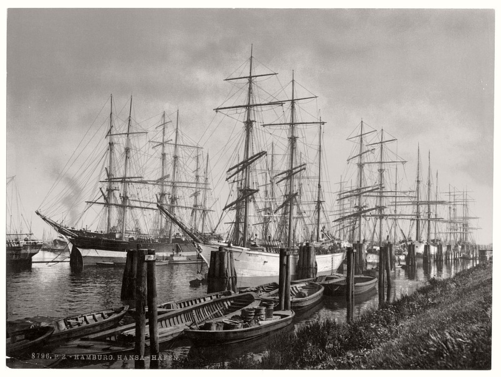 Vintage: historic photos of Hamburg, Germany in the late 19th Century ...