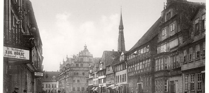 Historic B&W photos of Hanover, Germany (19th century)