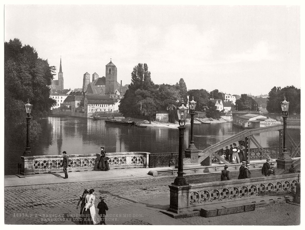 Vintage Historic Views Of Breslau In The Late 19th Century