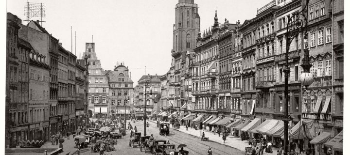 Vintage: historic views of Breslau in the late 19th Century