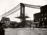 Vintage: Manhattan Bridge Under Construction (New York, 1903-1909)
