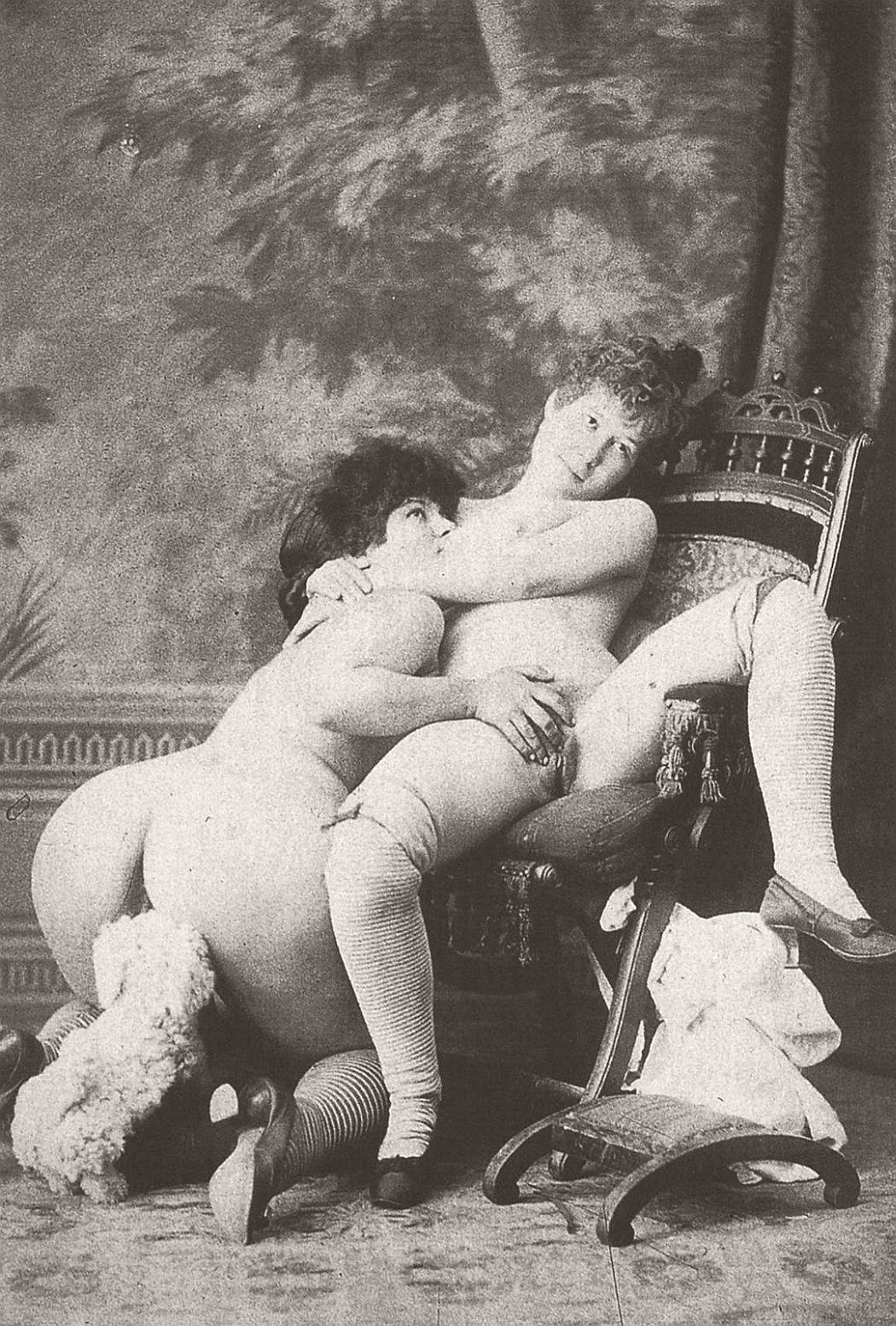 1800s Naked - Vintage: 19th Century Lesbian Nudes (1880s) | MONOVISIONS - Black & White  Photography Magazine