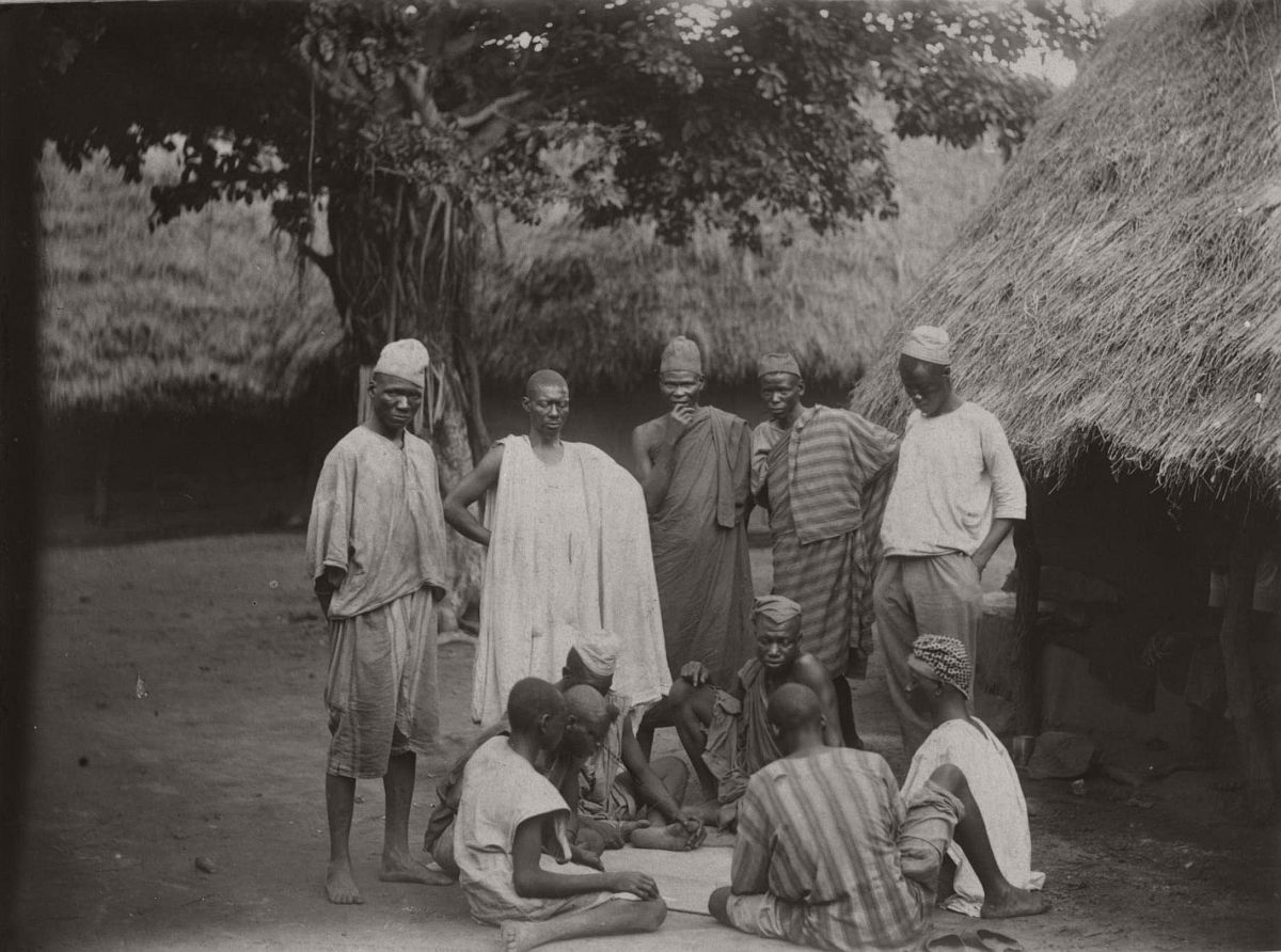 west african village life