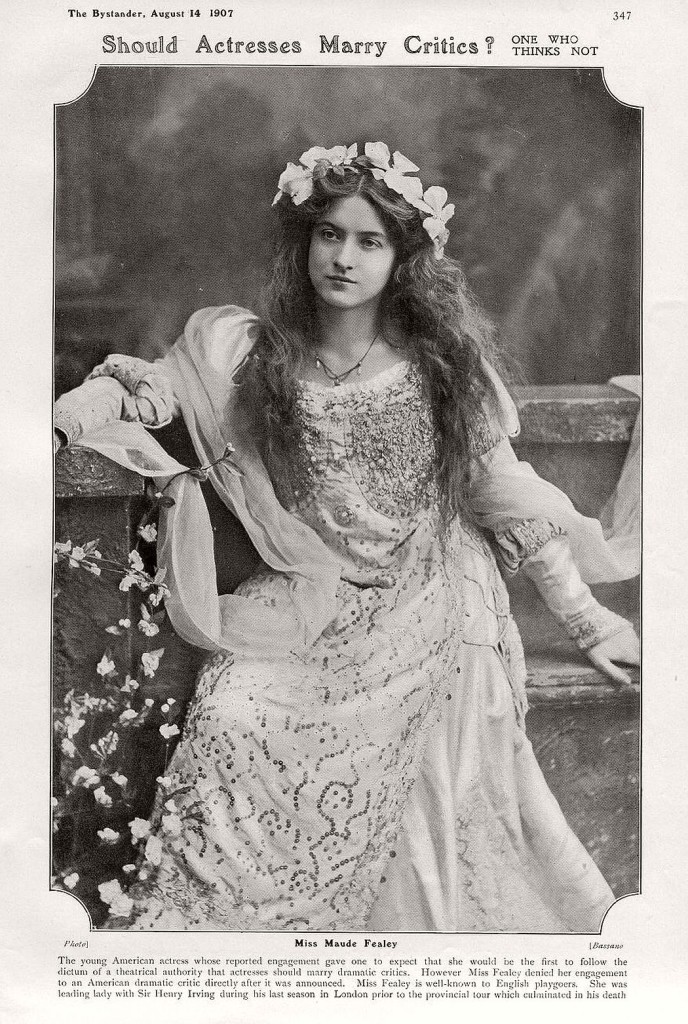 Vintage Postcards of actress Miss Maude Fealy (1900s) | MONOVISIONS ...