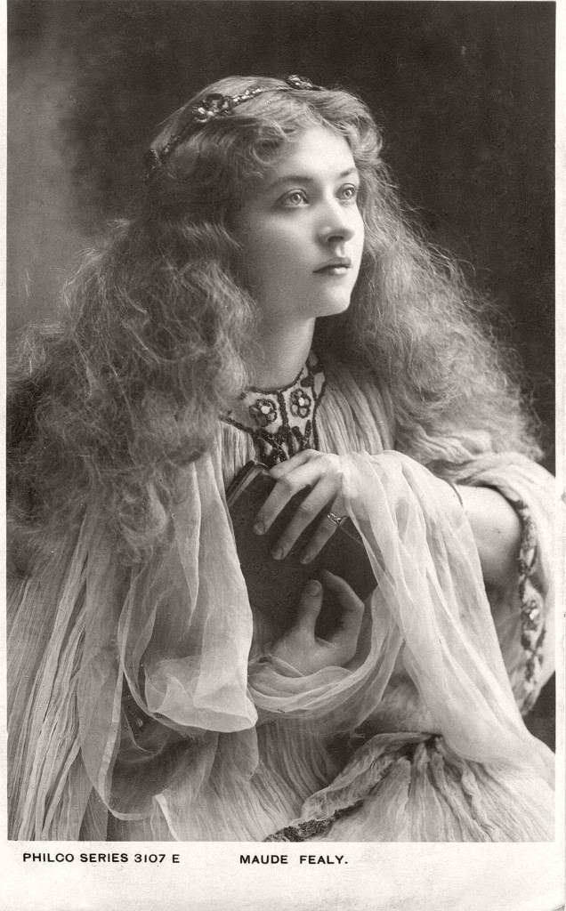 Vintage Retro Postcards of actress Miss Maude Fealy (1900s ...