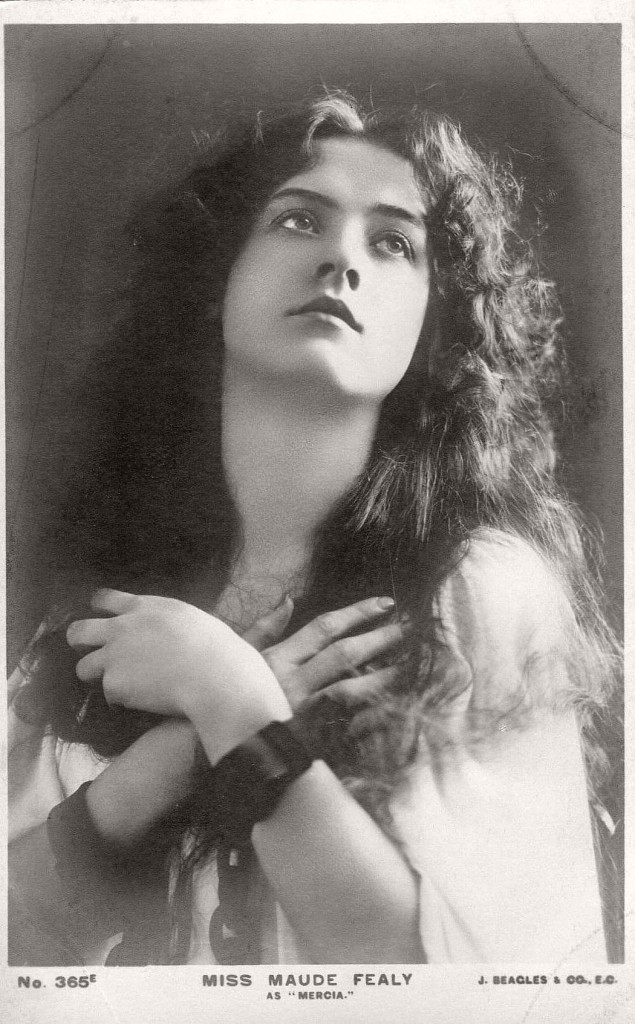 Vintage Retro Postcards Of Actress Miss Maude Fealy (1900s ...