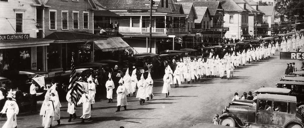 Vintage: photos of Ku Klux Klan Parade in 1920s