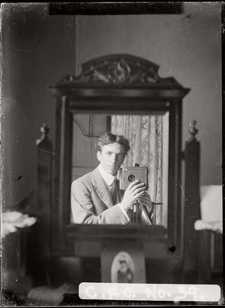10 Vintage Self Portraits In Mirrors Monovisions Black White
