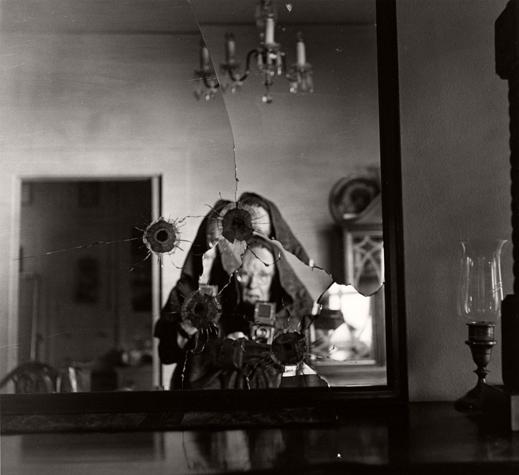 Self Portrait in Broken Mirror, 1973