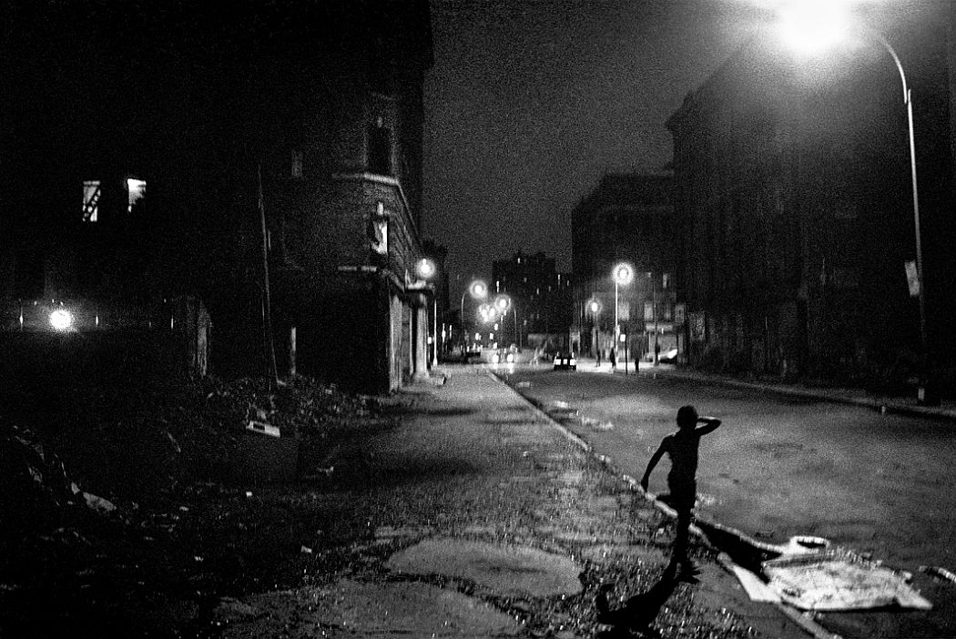 Boy on East 5th Street (4th of July), 1984.