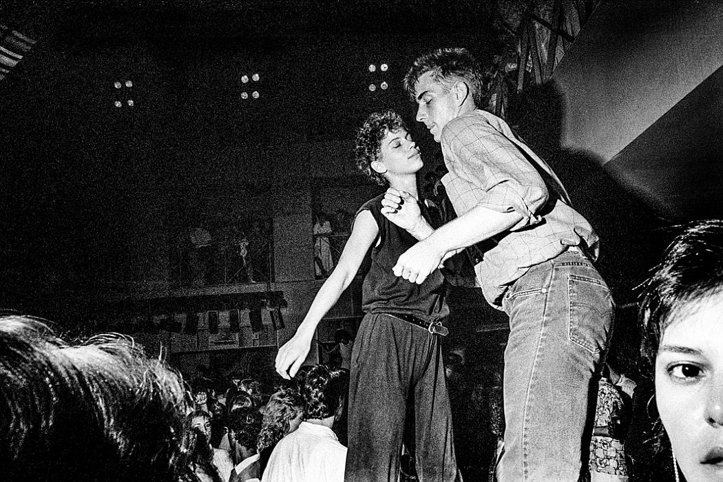 Couple Dancing at the Palladium, 1985.