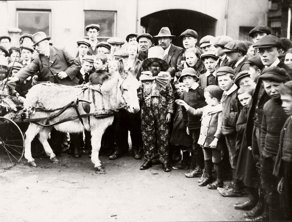 Vintage Circus Performers In Strabane 1910 1911 Monovisions Black And White Photography