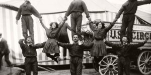 Vintage: Circus Performers in Strabane (1910-1911)