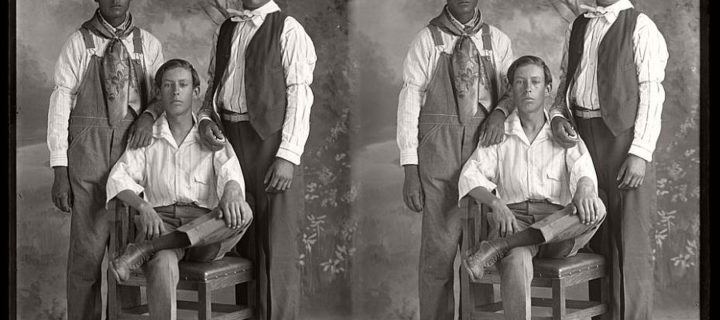 Vintage: Texan Portraits by Julius Born (Early 20th Century)