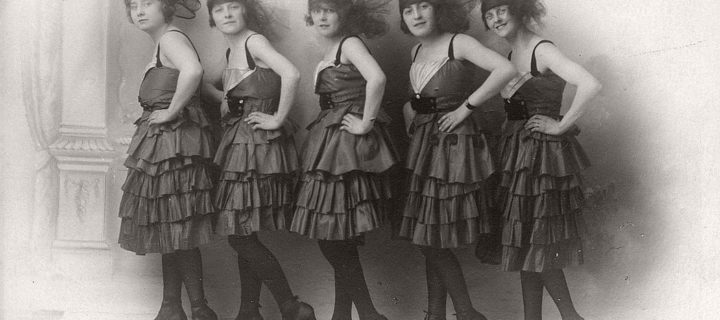 Vintage: Group photos of Dancing Girls (1910s-1930s)