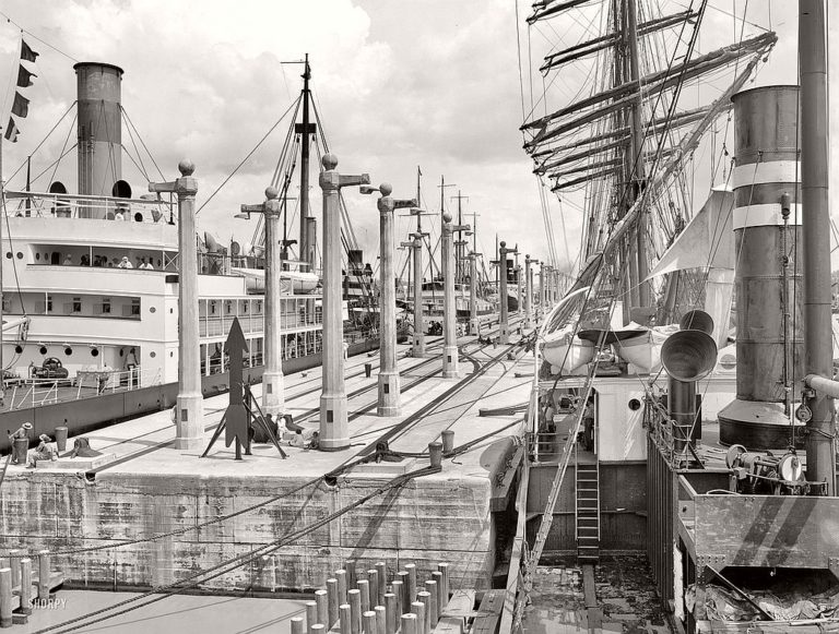 Vintage: Panama Canal Construction (1904-1914) | MONOVISIONS - Black ...