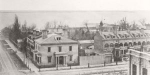 Vintage: Toronto, Canada from the Top of Rossin House Hotel (1856)